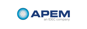 APEM brand logo image
