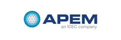 APEM brand logo image