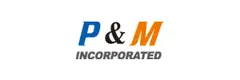 P&M INCORPORATED logo