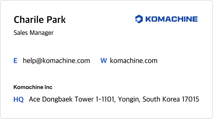 Sales Manager Namecard